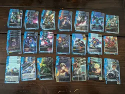 GUNDAM CARD GAME BULK LOT 375+ CARDS C/U/R/ RESOURCE TCG BANDAI ENGLISH - Image 3