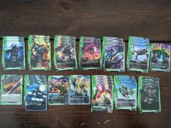 GUNDAM CARD GAME BULK LOT 375+ CARDS C/U/R/ RESOURCE TCG BANDAI ENGLISH - Image 5