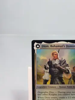 Dion, Bahamut's Dominant 0016 Foil Rare Final Fantasy FIN MTG - Image 3