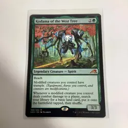 MTG Magic The Gathering Kodama of the West Tree 199/302 Promo Mythic KND M/NM - Image 1