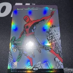 MTG x Marvel's Spider-Man Heroic Intervention 0034 Borderless FOIL - NM / M - Image 2