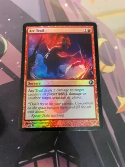 MTG - ARC TRAIL - UNCOMMON - SCARS OF MIRRODIN - FOIL - MP - Image 1
