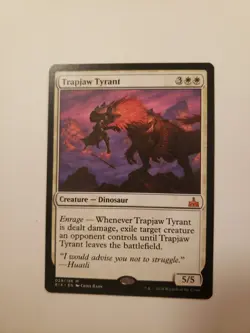 Trapjaw Tyrant Rivals of Ixalan Regular - Image 1