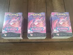 Pokemon (3) Fusion Strike Build & Battle Prerelease Kits SEALED Lot of 3 (MEW) - Image 1