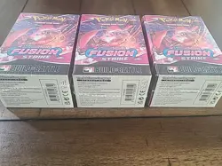 Pokemon (3) Fusion Strike Build & Battle Prerelease Kits SEALED Lot of 3 (MEW) - Image 3