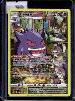 2022 Pokemon SWSH Lost Origin Gengar Trainer Gallery #TG06/TG30 - Image 1