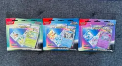 Prismatic Evolutions Tech Sticker Collection [Set of 3] - Ships Fast - Pokemon - Image 1
