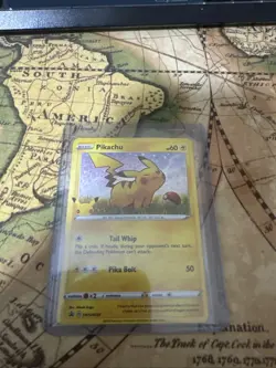 Pikachu SWSH039 Holo Stamped Promo Pokemon TCG General Mills 25th Anniversary - Image 1