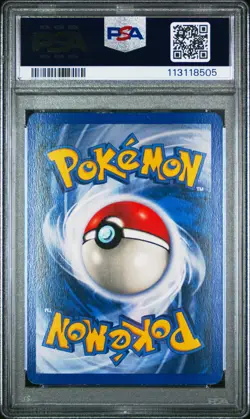 1999 POKEMON GAME SHADOWLESS #12 NINETALES-HOLO PSA 4 - Image 2