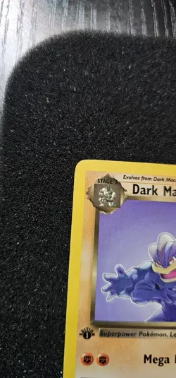 Dark Machamp First Edition 27/82 Pokemon TCG Light Play LP Non Holo - Image 3