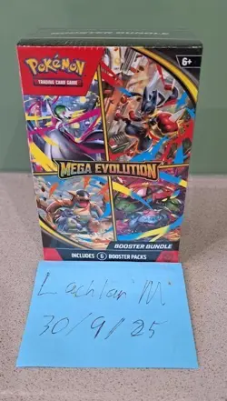 Pokemon Mega Evolutions Booster Bundle (x6 Booster Packs) Brand new Sealed - Image 1