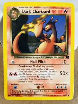 Pokemon SET Dark Charizard - Giovanni’s Nidoking - Gyarados HOLO 🔥🪨💧 - Image 2