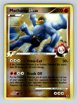 Pokemon Machamp GL Reverse Holo Platinum Rising Rivals 46/111 - Image 1