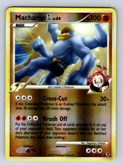 Pokemon Machamp GL Reverse Holo Platinum Rising Rivals 46/111 - Image 3