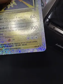 Zapdos 19/110 Legendary Collection Reverse Holo Rare 2002 Pokemon LP - Image 3
