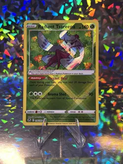 POKEMON Silver Tempest Radiant Tsareena 016/195 - Image 1