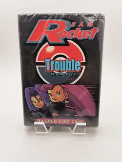 Pokemon Team Rocket "Trouble" Theme Deck 742818061803 - Image 1