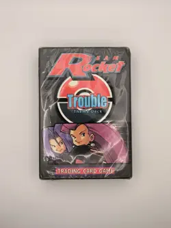 Pokemon Team Rocket "Trouble" Theme Deck 742818061803 - Image 2