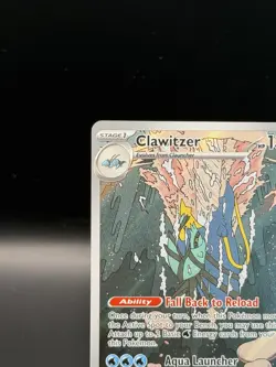Clawitzer 141/132 - Illustration Rare Pokemon TCG Mega Evolution - NM - Image 2