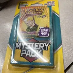 New Pokemon Mystery Pack - Chase Packs/Possible Vintage Packs Seeded 1:10 - Image 1