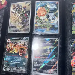 160 RARE LOT Pokemon Card Binder Charizard Pikachu Holos Charizard 11 - Image 5
