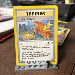 Pokemon LUCKY STADIUM Black Star PROMO Non Holo Card #41 Charizard - NM - Image 1