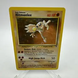 Hitmonlee 13/110 Holo Rare Legendary Collection Pokemon Card LP-MP - Image 1
