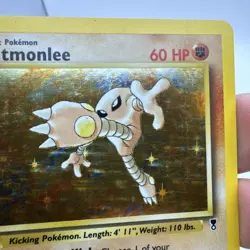 Hitmonlee 13/110 Holo Rare Legendary Collection Pokemon Card LP-MP - Image 2