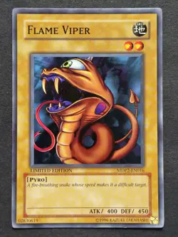Flame Viper Limited Edition MDP2-EN016 Yu-Gi-Oh! Trading Card - Image 1