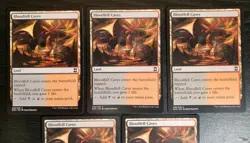 5 Bloodfell Caves Eternal Masters 2016 Mtg Magic Gathering Card Dual Land 236 - Image 2