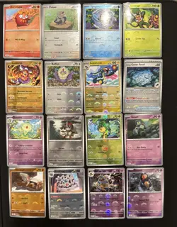 Pokemon TCG Black Bolt White Flare Lot Of 63 Pokeball Holo Cards No Dupes - Image 1