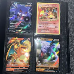 160 RARE LOT Pokemon Card Binder Charizard Pikachu Charizard 11 - Image 3