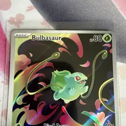 Bulbasaur 133/132 Illustration Rare STAMPED Promo Mega Evolution Pokemon Card - Image 2