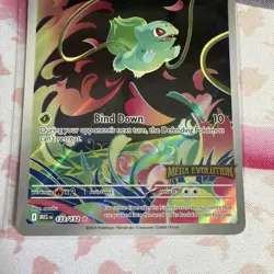 Bulbasaur 133/132 Illustration Rare STAMPED Promo Mega Evolution Pokemon Card - Image 3