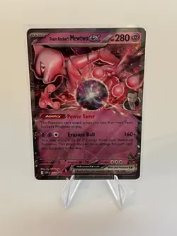 Team Rocket's Mewtwo ex 205 Sv: Scarlet & Violet Promo Cards Holo - Image 1