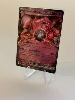 Team Rocket's Mewtwo ex 205 Sv: Scarlet & Violet Promo Cards Holo - Image 3