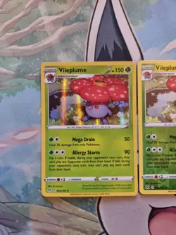 Pokemon card Vileplume 003/196 Holo rare & reverse holo rare Lost Origin swsh - Image 2