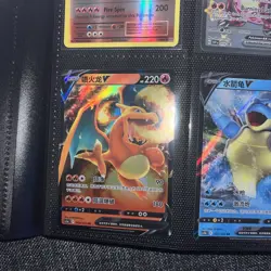 160 RARE LOT Pokemon Card Binder Charizard 11 Charizard 074 Pikachu 2002 - Image 5