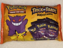 Nintendo Pokemon TCG BOOster Trick Or Trade Trading Card Game - 40 Pack New - Image 1