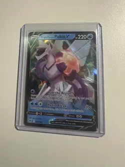 Origin Forme Palkia V Pokemon Card Hydro Break Holo Rare - Image 1