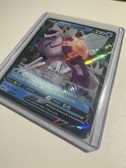Origin Forme Palkia V Pokemon Card Hydro Break Holo Rare - Image 2