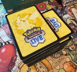 Pokemon TCG Online Live Mega Evolution Code Cards Lot Of 272 Unscanned - Image 2