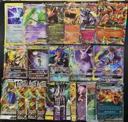 Pokemon Card Lot JUMBO OVERSIZE Promo Mega EX GX V Charizard Espeon 24 Total - Image 1
