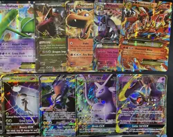 Pokemon Card Lot JUMBO OVERSIZE Promo Mega EX GX V Charizard Espeon 24 Total - Image 3