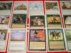 MTG 15x 5th edition 6th 7th craw giant angel of mercy green white magic cards - Image 2