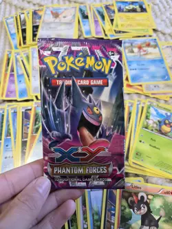 94 Pokemon Card Lot From Phantom Forces - Image 1