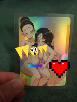 CHICHI/VIDEL DRAGON BALL WAIFU SHINY FOIL ANIME CARD - Image 1