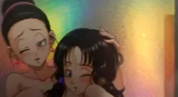 CHICHI/VIDEL DRAGON BALL WAIFU SHINY FOIL ANIME CARD - Image 2