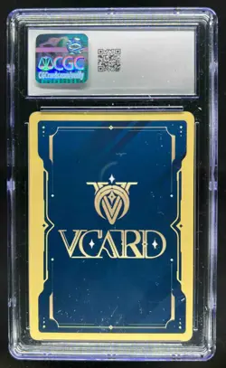 2024 VCard TCG Womp Snack Promotional Cards VTuber Awards #001 CGC 9 Mint - Image 2