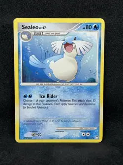 Pokemon Diamond & Pearl Mysterious Treasures-Sealeo Card 62/123 - Image 1